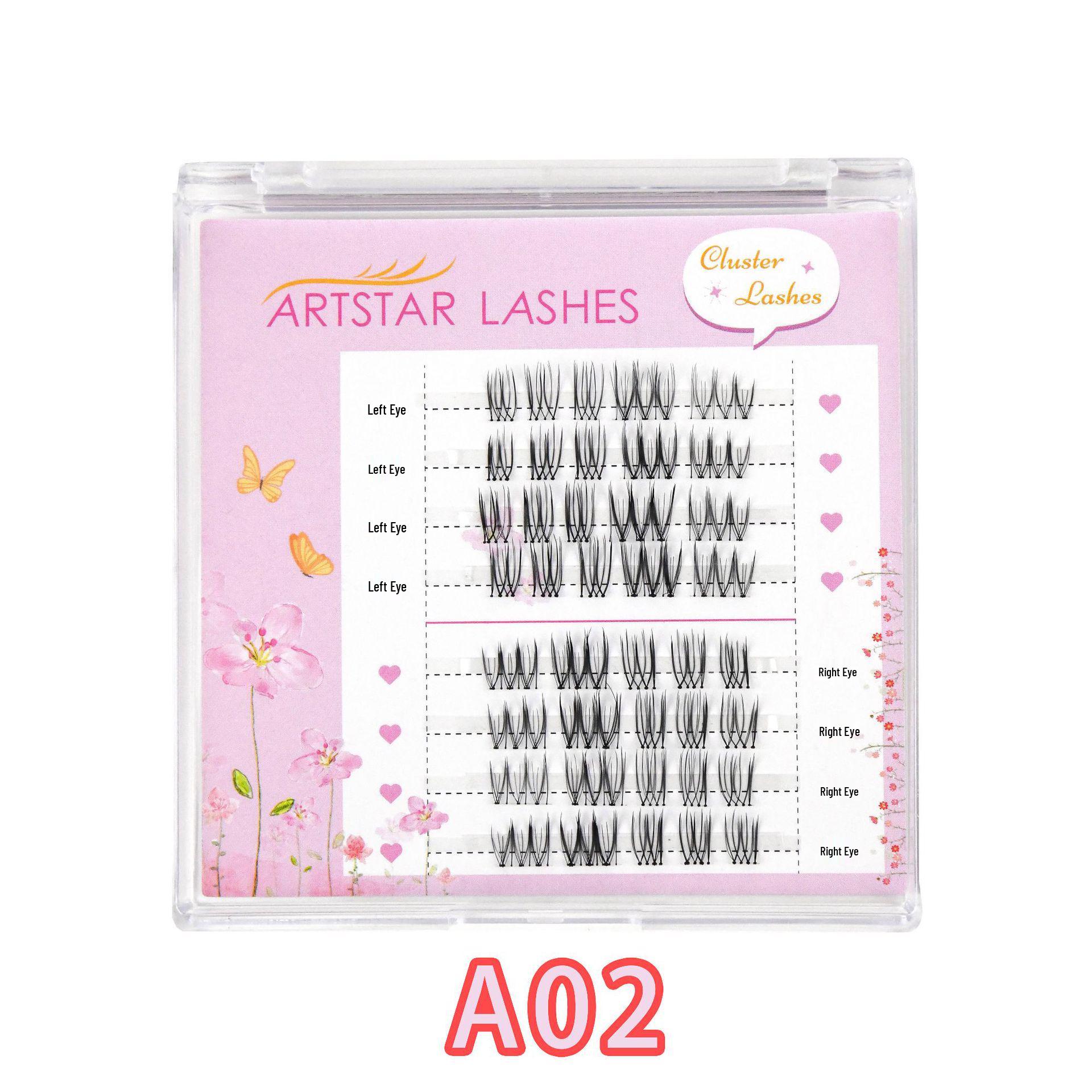 

Sunflower Natural Lazy Cat Elf Cluster Eyelashes - Soft, Dense & Segmented for a Seamless Look