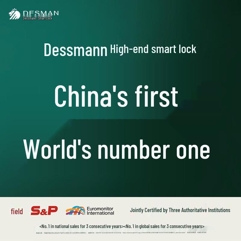 DESMAN Q5FPro 3D Face Recognition Smart Door Lock