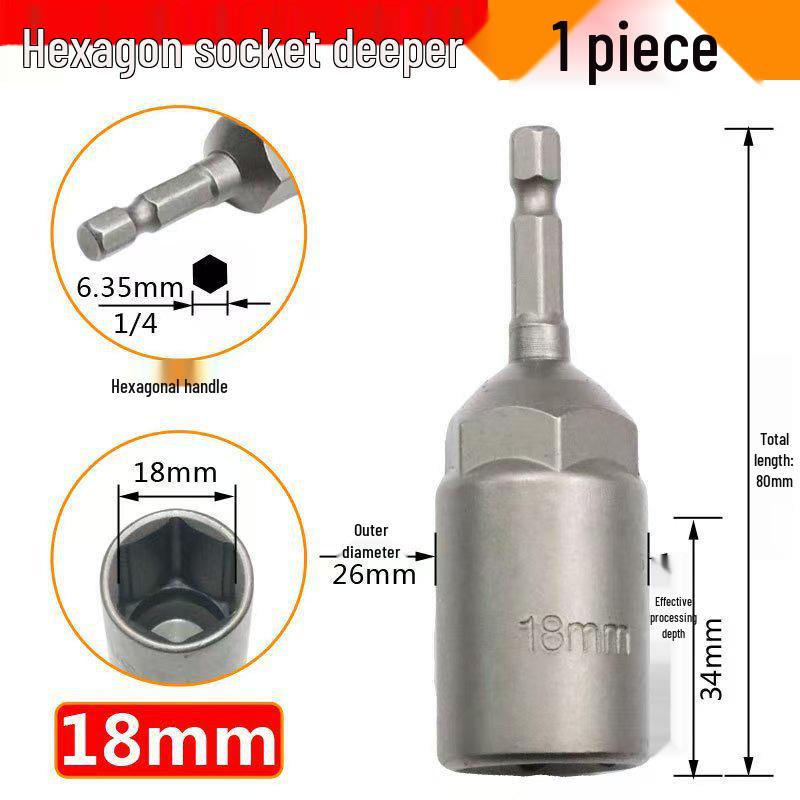 Elektrischer Tiefgangschlüssel 5,5-19mm für Bohrmaschine & Schlagschrauber