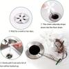 1Pcs Bathroom Pipe Anti-blocking Hair Cleaning Hook Small Flower Shape Sewer Hair Cleaner Dredge