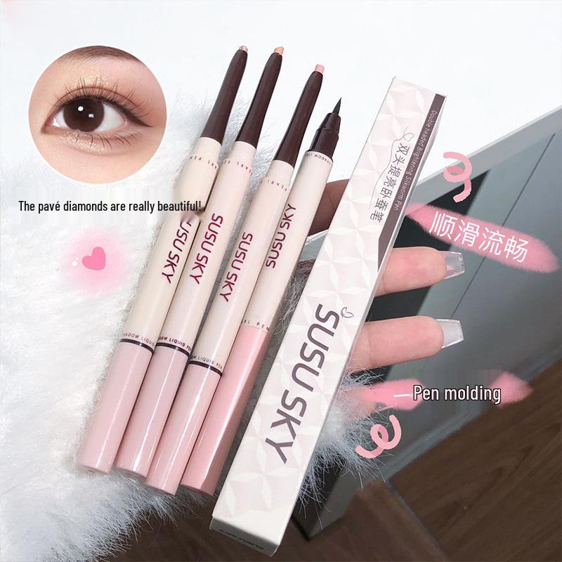 

SUSU SKY Dual-Headed Highlight & Outline Aegyo Sal Pen - Glitter Eyeliner & Shadow 300mg+0.6ml
