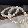 Vintage High Quality Maillard Color High Quality Bead Shell Pearl Bracelet Bracelet