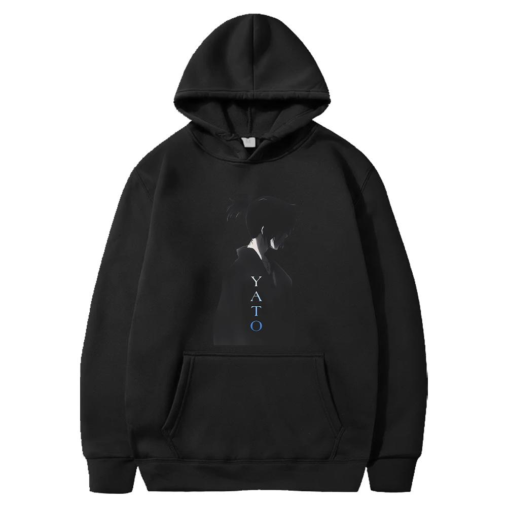 

Manga Noragami Yato Cool Graphic Printed Hooded Men Women Oversized Hoodies Casual Manga Streetwear Harajuku Male Sweatshirt 4XL чорний