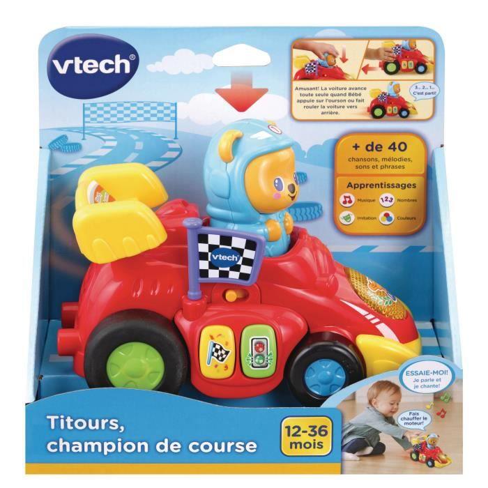 Vtech Titours, Racing Champion - Interactive Vehicle for Babies 12 Months and Up - Red