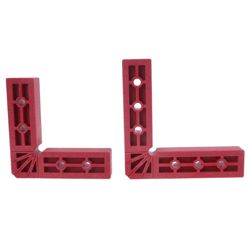 Plastic Positioning Squares Right Angle Clamps 90 Degree Corner Clamp Woodworking Tools for Wood Cabinets Best Gift for