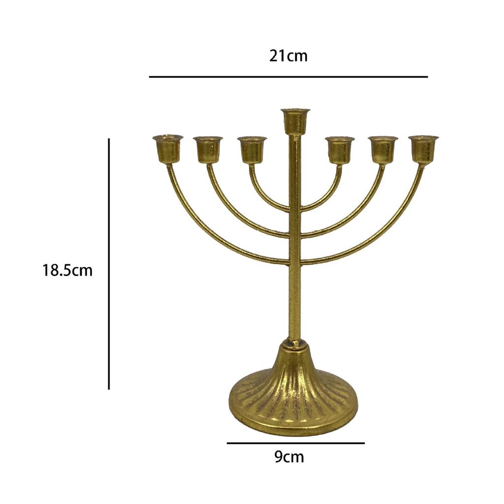 Table Je Candlestick Holder Exquisite Workmanship Antique Je Candle Holder for Shelf Cabinet Desk Mantel Decoration