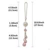 Bling And Drops Car Accessories, Decoration Pendant Crystal Rhinestone Shiny Ornament