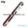 Compact Two-Way Right Angle Ratchet Screwdriver Set with Phillips & Slotted Bits