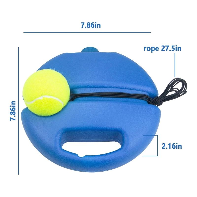 Automatisches Rückkehr-Tennis-Trainingssystem mit 4 Meter elastischer Leine und tragbarem Design