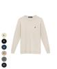 BHPOLOCLUB Men'S & Women'S Daily Basic Round Knit 6 Colors Ts954