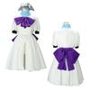 Anime When They Cry Higurashi No Naku Koro Ni Rena Ryuugu Halloween Cosplay Costume with Hat and Wristbands