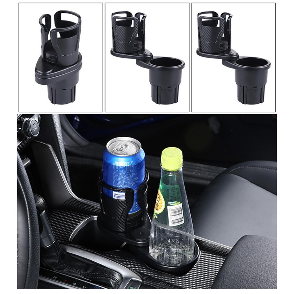 2 in 1 Multifunctional Car Cup Holder Expander Adapter Car Cup Holder and Organizers for Bottles Cups Drinks