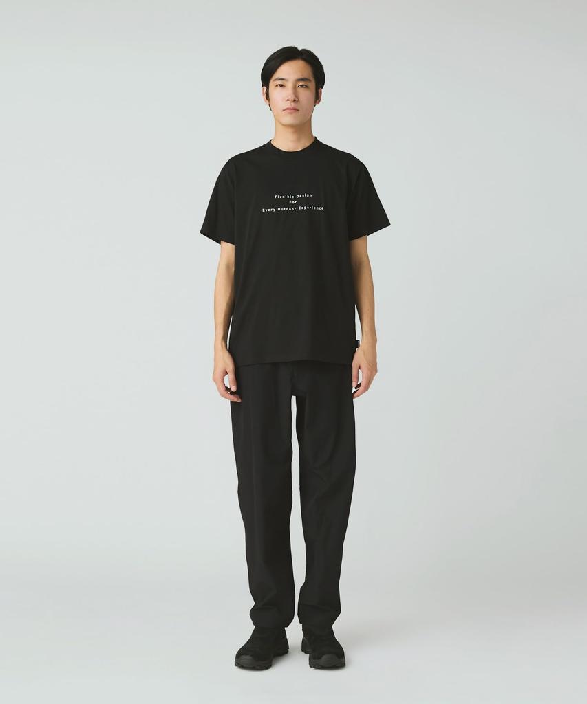 Snow Peak Stretch Trekking Pants and Size S Water-Repellent PA-25AU004, Men's Women's, Black,