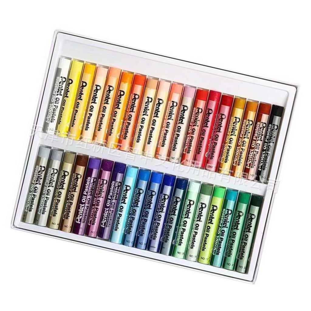36 stycken oljepasteller ljusa färger mjukare målning pasteller konstnärsmaterial för barn hem skola skissning