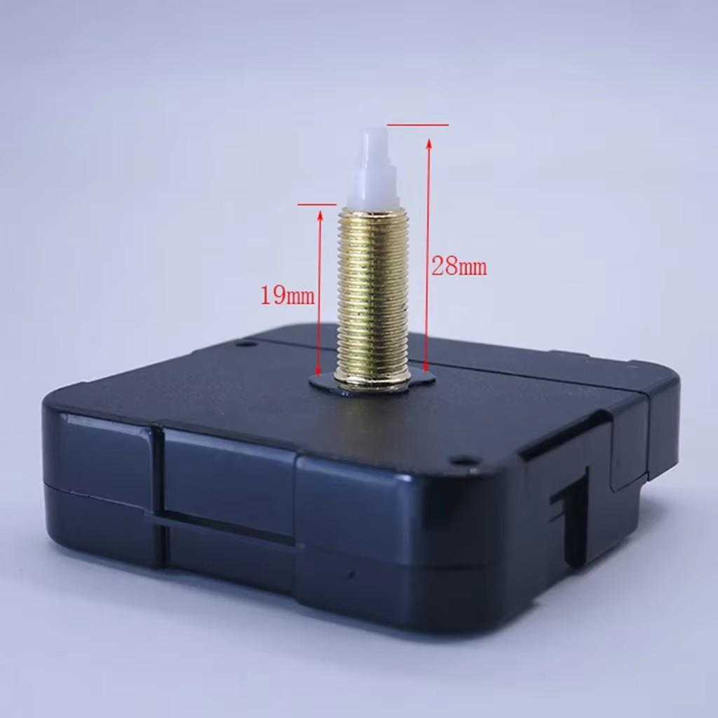 DIY Wall Clock Replacement Movement Parts Repair Quartz Time Hands Clock Motor 20mm Maximum Dial Thickness 31mm Shaft Length