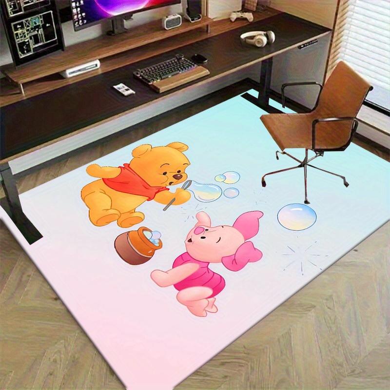 1pc, "Home Decor Rug, Office Carpet, Chair Pad, Outdoor Mat, Gift Idea - Cute Winnie the Pooh & Piglet Design"P165