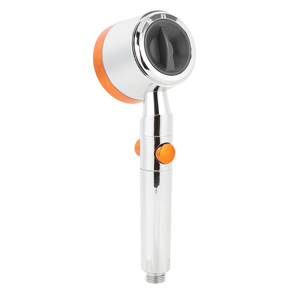 Filtered Showerhead Multiple Modes Stylish Look Pressure Boost Handheld Showerhead for Household Use Silver