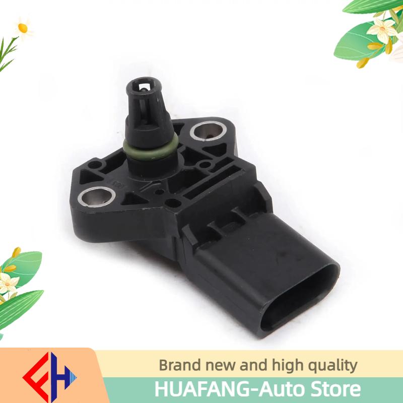 Original 03g906051e Manifold Air Pressure Sensor For A3 A6 Q7 Beetle Golf Jetta Passat Turbocharger Boost Pressure Sensor