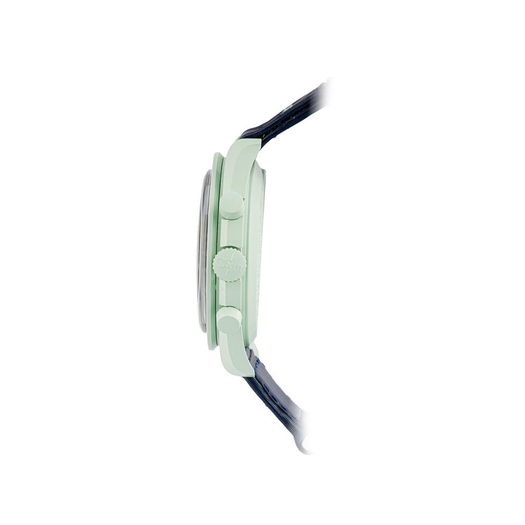 Swatch Reloj Verde para Hombre 42mm SO33G100 SO33G100