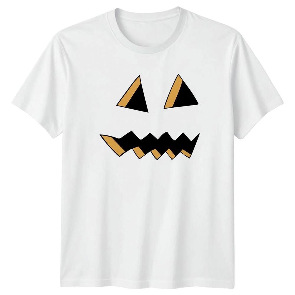 Halloween Pumpkin Face TShirt Jack O Lantern Halloween Gift For Him And Her S
