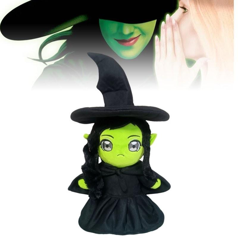 Enchanting Movie Wicked Plush Doll Magical Wicked Witch Cute Stuffed Toy 25cm Height