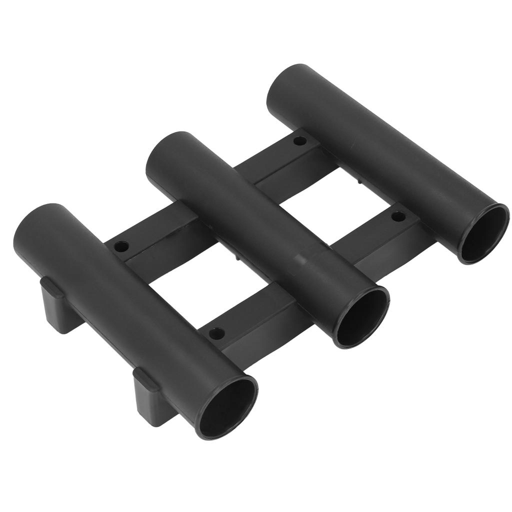 Fishing Rod Holder ABS 3 Tubes Rod Rack Bracket Fishing Accessories for Freshwater Seawater Kayak