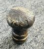 Swagger Walking Stick Can Victorian Style Brass Nickel Knob Handle Cane