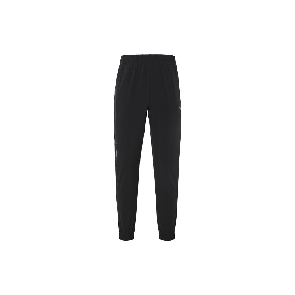 Anta Spring/Summer 2022 Solid Loose Casual Running Pants Men Bottoms Black 952227512-2