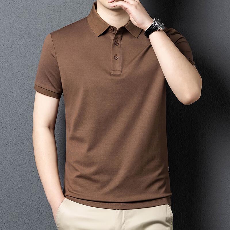 Fengxun Men s Casual Short-Sleeve Polo Shirt 3XL
