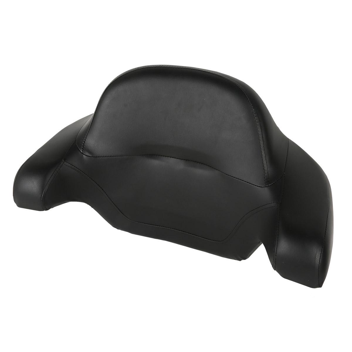 Motorcycle Wrap-around King Chopped Trunk Backrest Pad For Harley Touring 2014-2023
