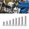 Hex Bolt Socket  Screw A2 Stainless Steel 1.25mm Fine Pitch Fastener Hardware Fastener Hardware Stainless Steel Hex Bolt