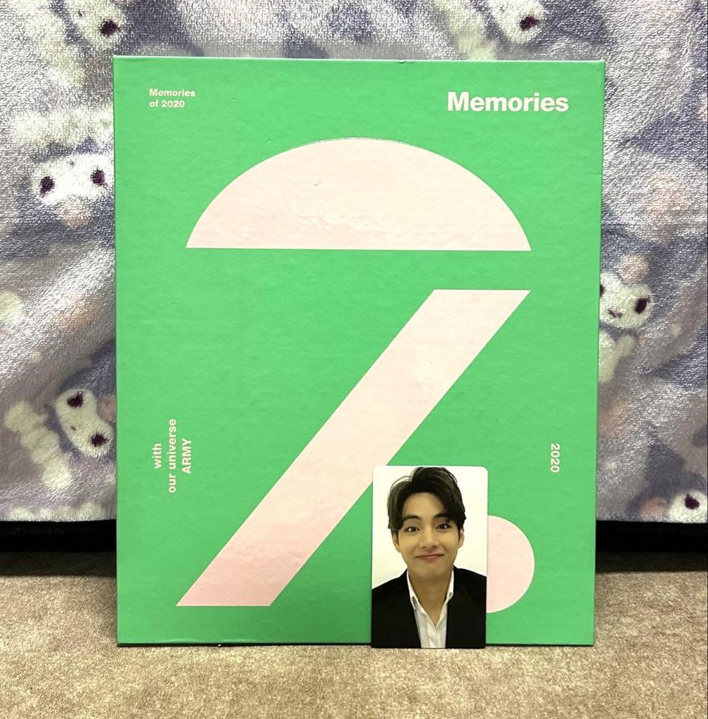 [USED] BTS Memories 2020 DVD with trading cards (Taehyung V)
