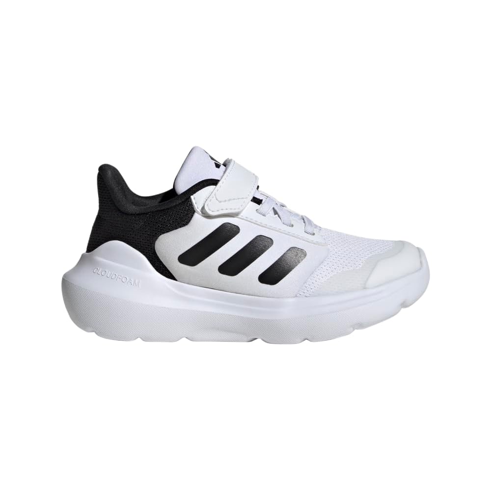 Adidas Tensaur Run 3.0 EL C Kids Sneakers Unisex Footwear White/Core Black 20.0 cm