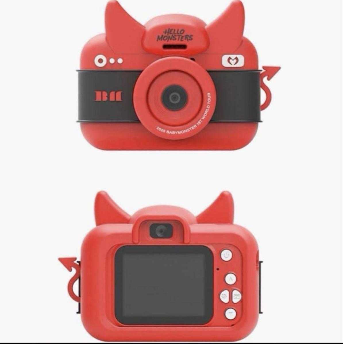 

BABYMONSTER HELLO MONSTERS Официальный MD HORN MINI CAMERA Limited SEOUL Новый