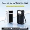 Solar-Powered 20,000mAh Power Bank with Large Capacity and Display – Ideal Holiday Gift