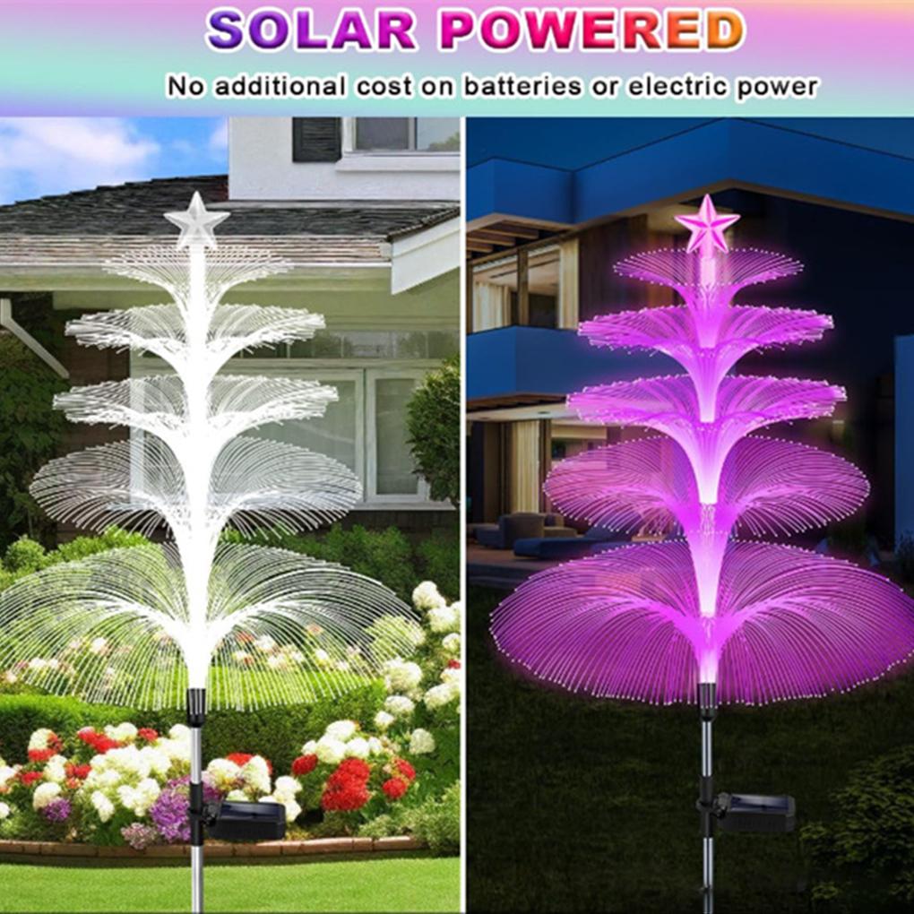 ABS Solar Powered Garden Light Waterproof Outdoor Lawn Light Landscape Decorative Light Solar Garden