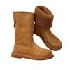 Fleece Thickened Comfortable Warm Snow Boots Suede Short Boots New Thick Heel Sleeve Martin Boots Fashion Boots