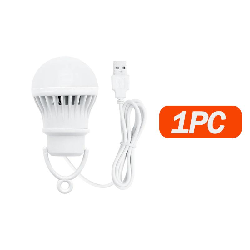 

5 Вт USB 5 В Свет Светодиодная Лампа Аварийная Подвесная Палатка 400 лм для Работы Барбекю Рыбалки Ремонта На Открытом Воздухе Кемпинга Оборудование 1W,1PC