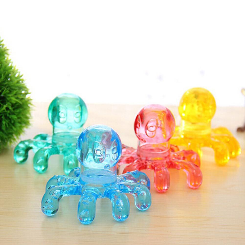 Ручной портативный массажер-осьминог для облегчения боли в мышцах шеи, тела и спины,