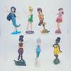 7pcsSet Princess Tinkerbells Mini Fairy Figure Toys Children Animation Cartoon Toys Girls Dolls Baby Toy Decorations Figure