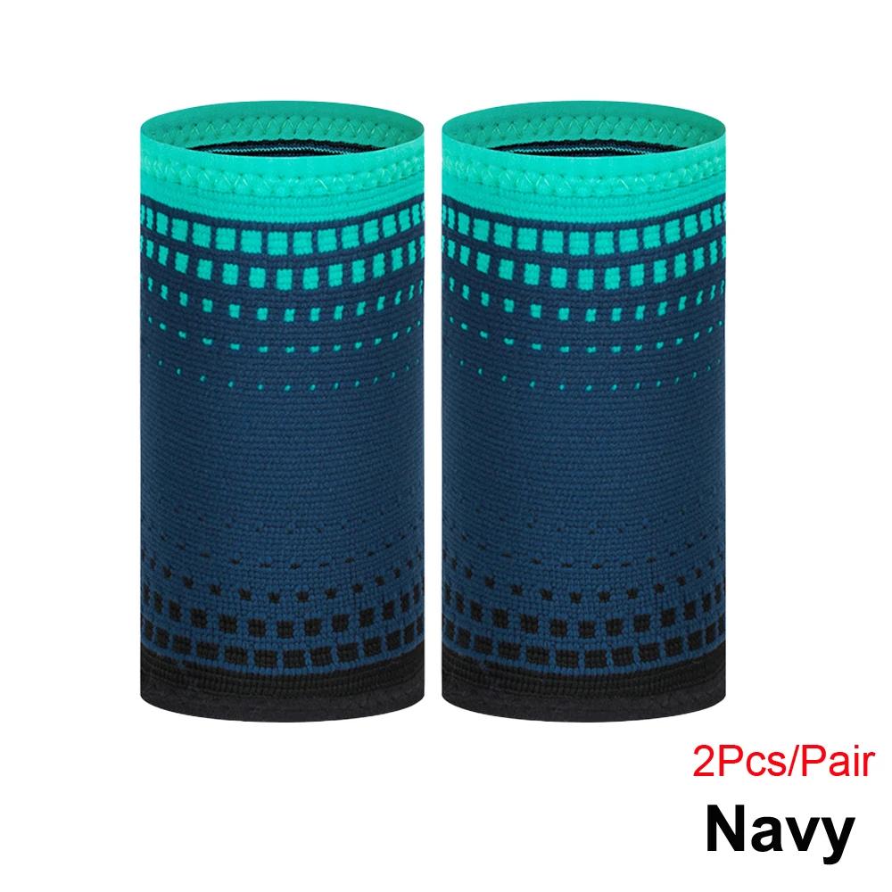 2 Stück Armband Nylon Gestrickt - Leicht, Elastisch & Atmungsaktiv - Herren, Damen - Für Schweiß, Sport, Übung, Training, Fitnessstudio