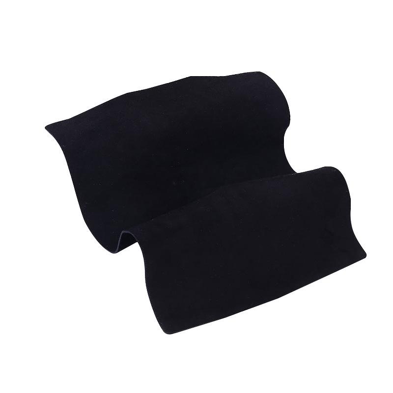 

Cowhide Non-slip Leg Pad for Erhu/Pipa/Zhongruan/Xiaoruan - Large, Thick, Soft Cushion. чорний