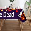 Day of The Dead Rectangle Table Cloth for Table Decor Kitchen Dining Waterproof Reusable Tablecloth for Tables Dining Room