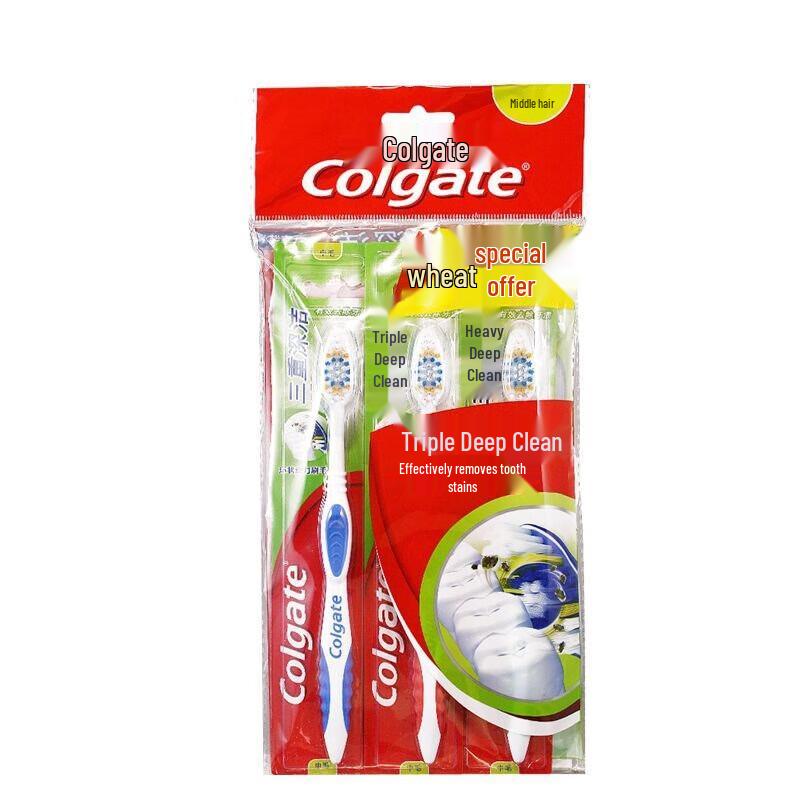 

Colgate Triple Deep Clean Toothbrush 3-Pack