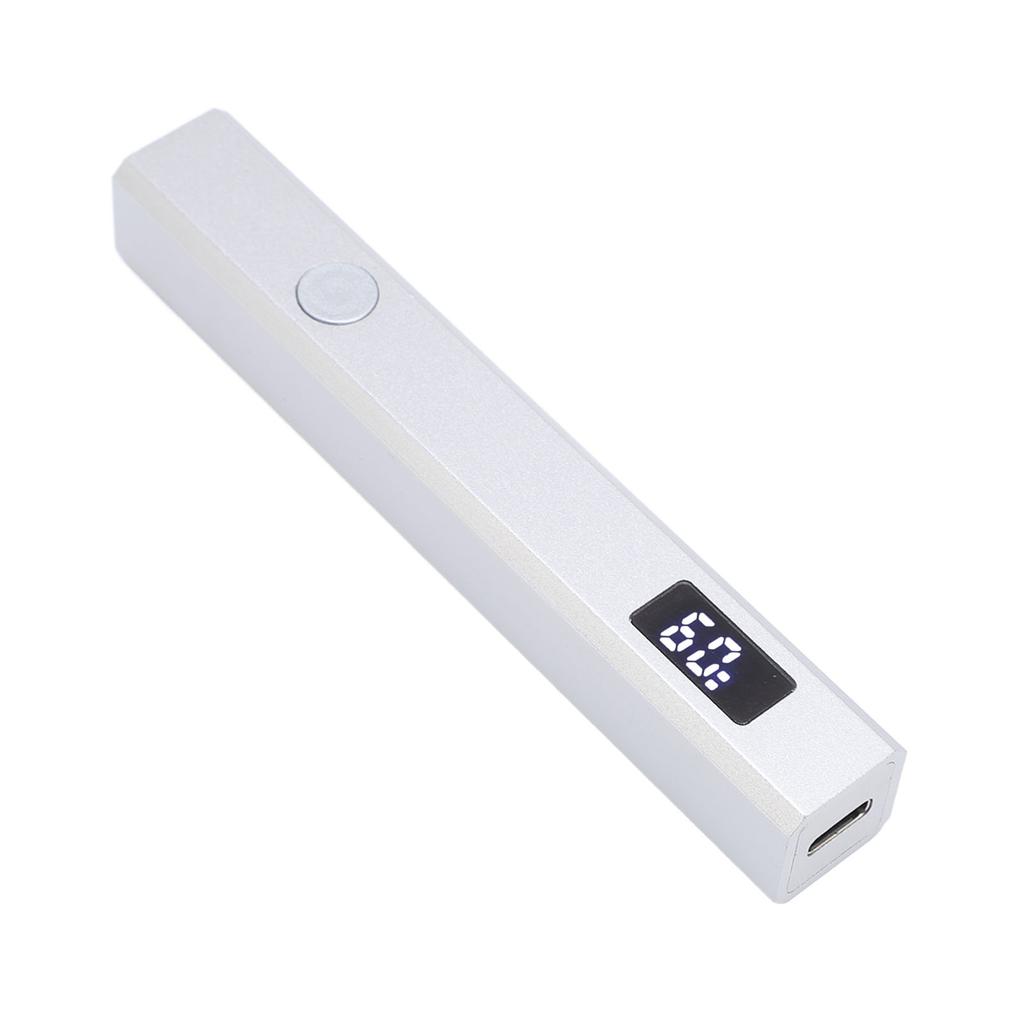 Handheld Nail Lamp Fast Drying Portable Miniature Nail Dryer USB Charging Nail Light for Home and Na