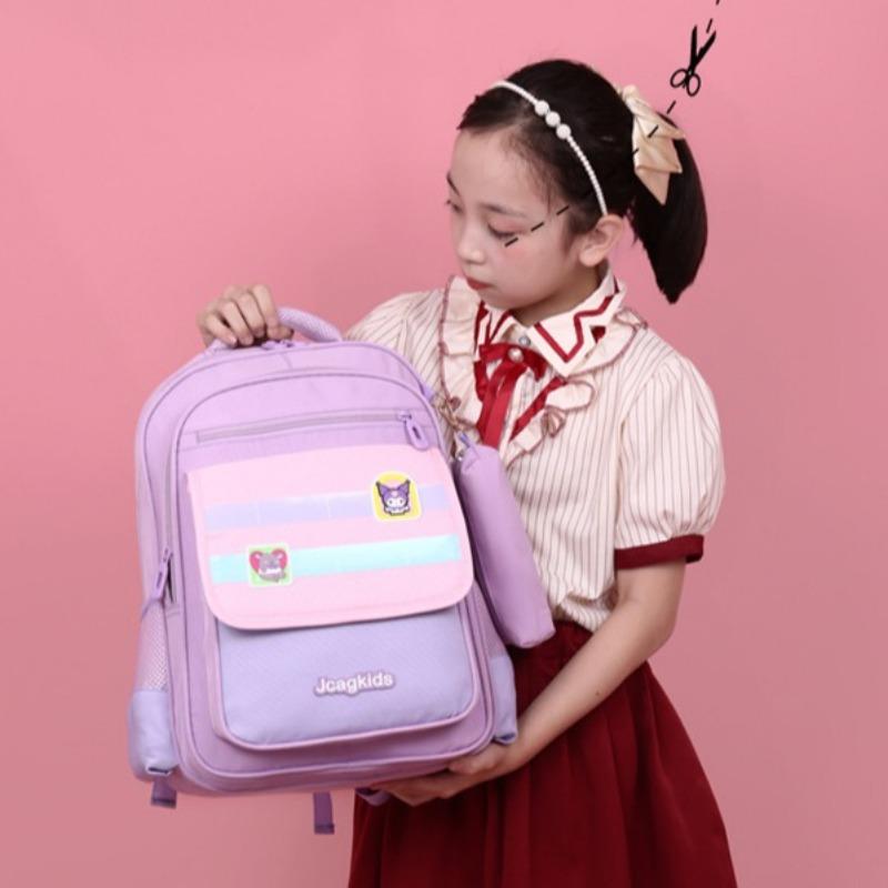 High-value Children's Schoolbags, Primary School Boys and Girls Backpacks, Grade 3 To 6 Large-capacity Load-reducing Backpacks