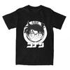 Vendita Calda Moda Estiva Anime Detective Conan Adatto per Esterno Adatto per Strada Cotone Ampio Girocollo Maglietta Taglia Grande