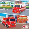 Tayo Özel Küçük Otobüs Arkadaşları Mini Araba Seti 9 (4 Araba : Jessi+Tayo+Noah+Tanker)
