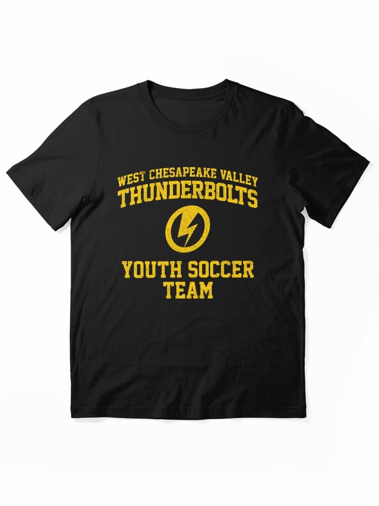 Thunderbolts West Chesapeake Valley Thunderbolts Youth Soccer Essential T-Shirt