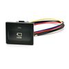 1PC Black Car LED Radar Front Rear Fog Light Power On Off Switch Button With Connect wire for Ford Focus 2 Mk2 2009 2010 2011